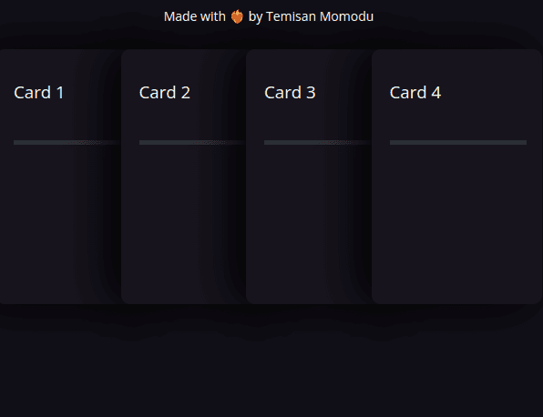 CSS-Tricks Card Carousel